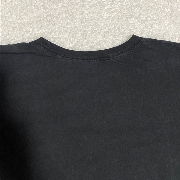 Nike Mens size large black short sleeve tee shirt with “Nike” print ¥ - Picture 11 of 16